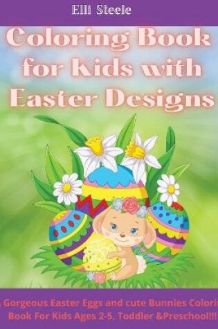 Cover of Coloring Book for Kids with Easter Designs