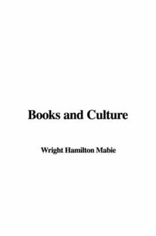 Cover of Books and Culture