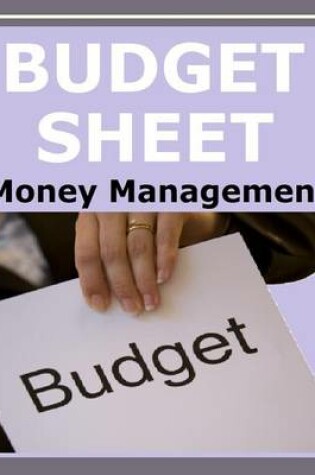 Cover of Budget Sheet