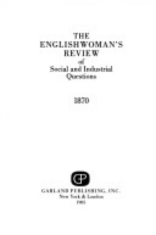 Cover of Engwoman REV 1870
