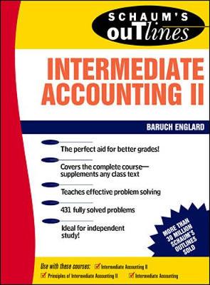 Book cover for Schaum's Outline of Intermediate Accounting II