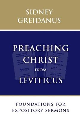 Book cover for Preaching Christ from Leviticus
