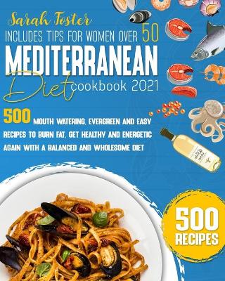 Book cover for The Mediterranean Diet Cookbook 2021