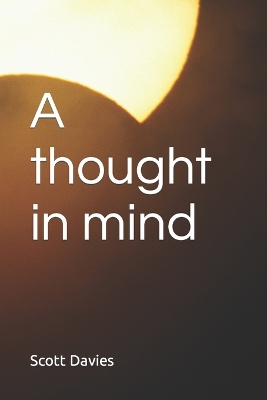 Book cover for A thought in mind