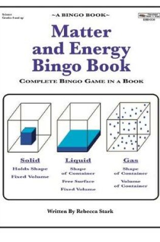 Cover of Matter and Energy Bingo Book