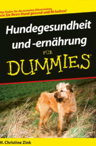 Cover of Hundegesundheit Und -ernahrung Fur Dummies