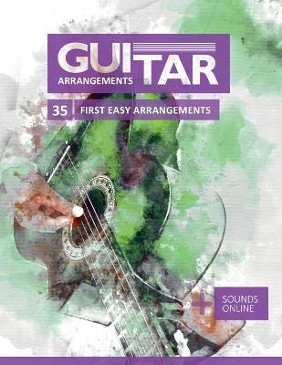 Book cover for Guitar Arrangements - 35 first easy arrangements