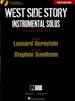 Book cover for West Side Story Instrumental Solos