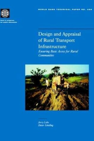 Cover of Design and Appraisal of Rural Transport Infrastructure