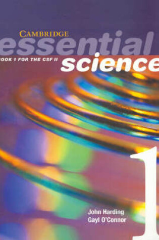 Cover of Cambridge Essential Science Book 1 with CD-Rom