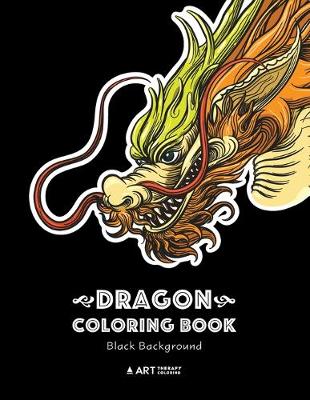 Book cover for Dragon Coloring Book