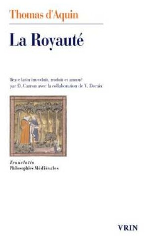 Cover of La Royaute, Au Roi de Chypre