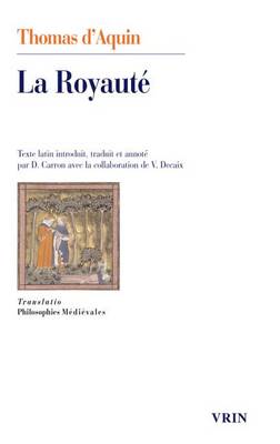 Book cover for La Royaute, Au Roi de Chypre