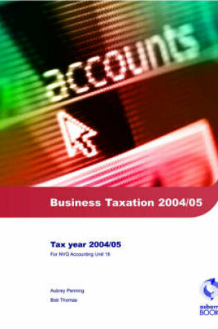 Cover of Business Taxation
