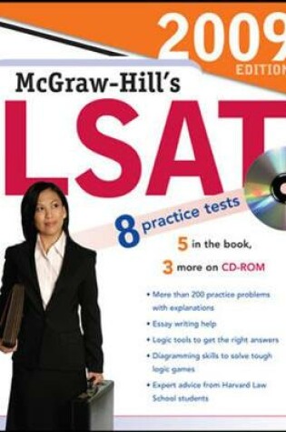 Cover of McGraw-Hill''s LSAT with CD-ROM, 2009 Edition