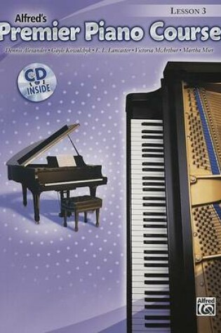 Cover of Alfred's Premier Piano Course Lesson 3