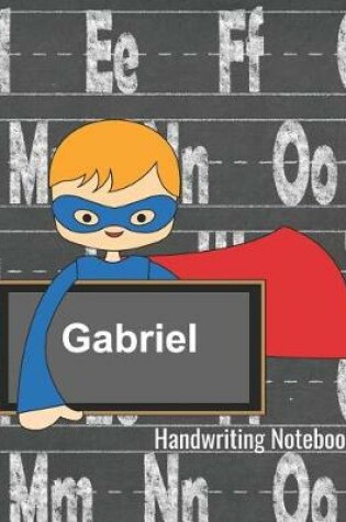Cover of Gabriel Handwriting Notebook