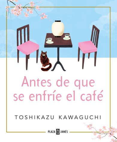 Book cover for Antes de que se enfríe el café / Before the Coffee Gets Cold