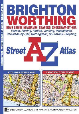 Cover of Brighton and Worthing A-Z Street Atlas