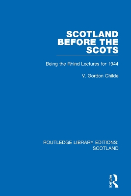 Book cover for Scotland Before the Scots