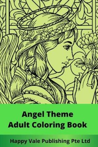 Cover of Angel Theme Adult Coloring Book