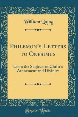 Cover of Philemon's Letters to Onesimus