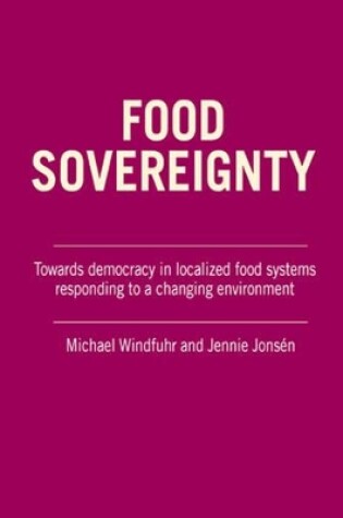 Cover of Food Sovereignty