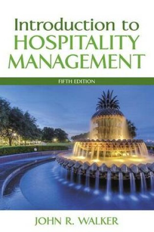 Cover of Introduction to Hospitality Management Plus Mylab Hospitality with Pearson Etext -- Access Card Package