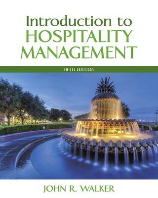 Book cover for Introduction to Hospitality Management Plus Mylab Hospitality with Pearson Etext -- Access Card Package