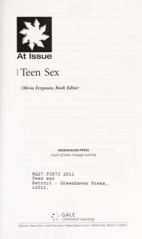 Book cover for Teen Sex