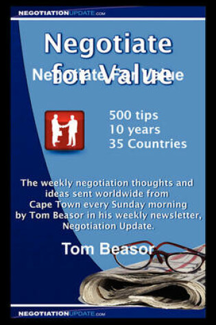 Cover of Negotiate for Value