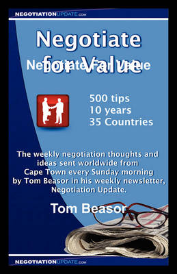 Book cover for Negotiate for Value