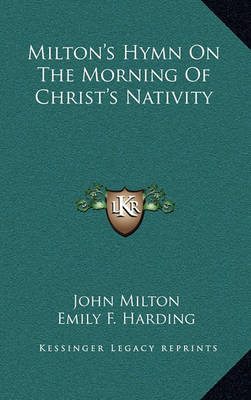 Book cover for Milton's Hymn on the Morning of Christ's Nativity