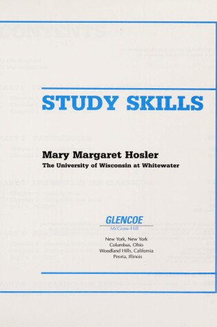 Cover of Study Skills Text Workbook