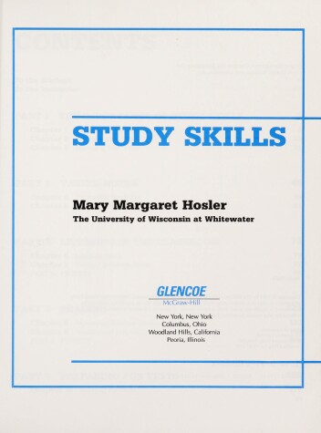 Book cover for Study Skills Text Workbook