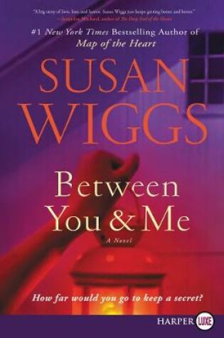 Cover of Between You And Me [Large Print]