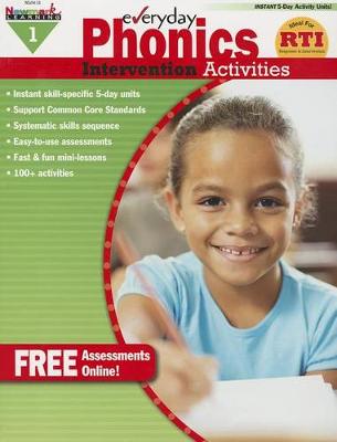 Book cover for Everyday Phonics Intervention Activities Grade 1 Book Teacher Resource