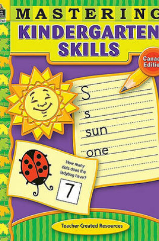 Cover of Mastering Kindergarten Skills-Canadian