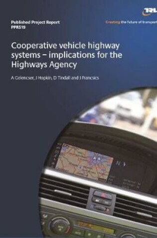 Cover of Cooperative vehicle highway systems: