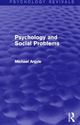 Book cover for Psychology and Social Problems