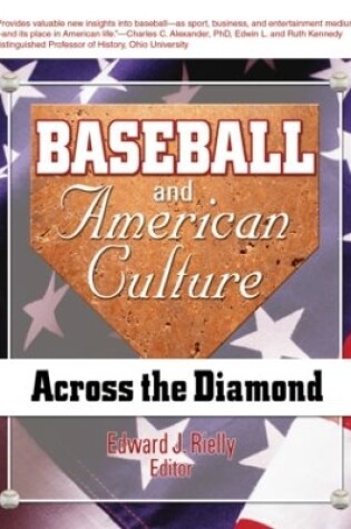 Cover of Baseball and American Culture