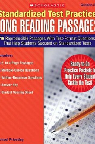 Cover of Standardized Test Practice: Long Reading Passages: Grades 5-6