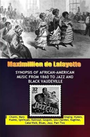 Cover of Synopsis of African-American Music from 1860 to Jazz and Black Vaudeville