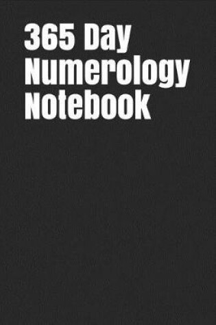 Cover of 365 Day Numerology Notebook