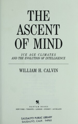 Book cover for The Ascent of the Mind