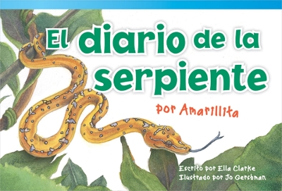 Book cover for El diario de la serpiente por Amarillita