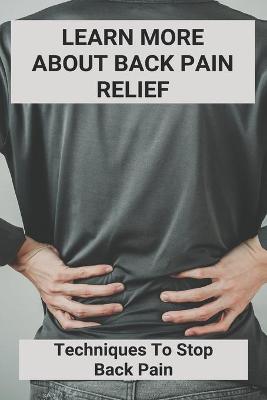 Cover of Learn more about Back Pain Relief