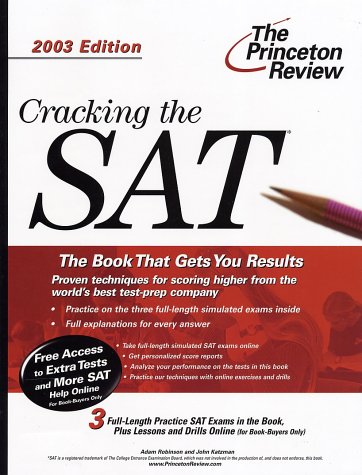 Book cover for Pr: Cracking Sat 2003