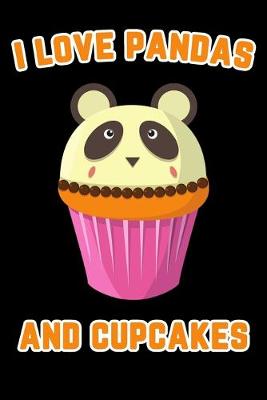 Book cover for I love Pandas and Cupcakes