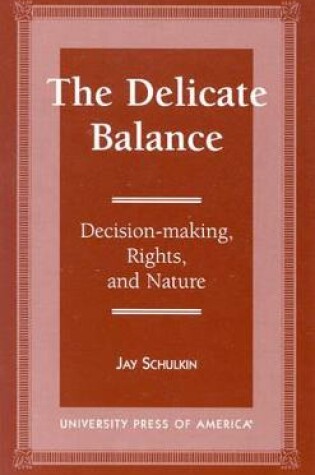 Cover of The Delicate Balance